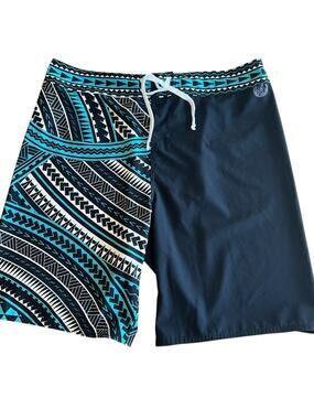 LUNA FIDE Board Shorts XXL 39 Blue Pocket